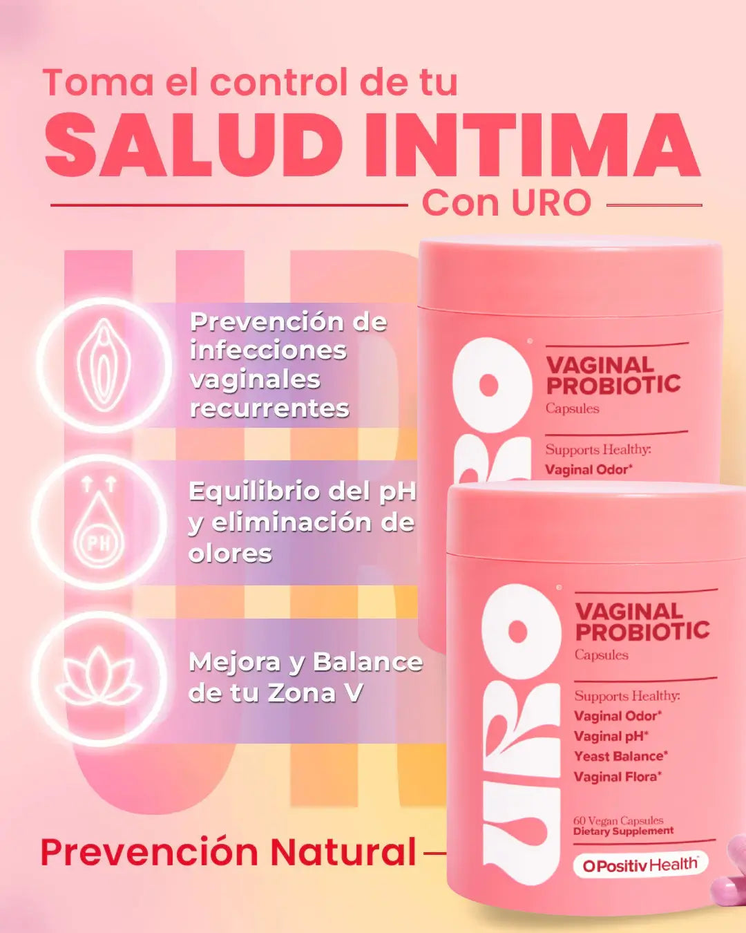 Uro Probiotic X2 | REGULADOR VAGINAL