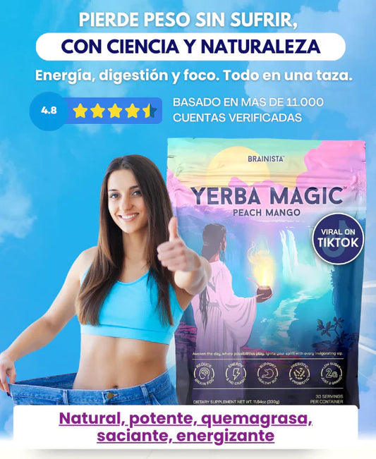 Yerba Magic: Redefine tu figura sin sacrificar tu energía.
